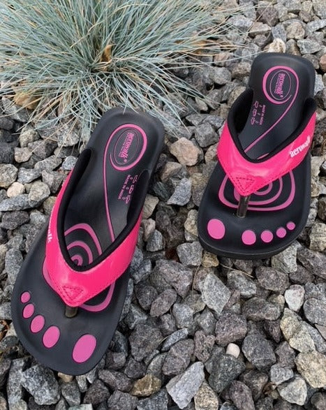 NYHED - en smart Aerowalk sandal i pink lak